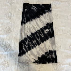 tie dye pencil skirt, size small